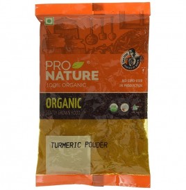 Pro Nature Organic Turmeric Powder   Pack  100 grams
